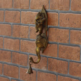Brass Lord Ganesha Hanging with Bell - Vintage Gulley