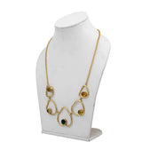 SEMI Precious Gemstone Necklace for Women and Girls - Vintage Gulley