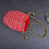 Drawstring Designer Potli Bag for Women