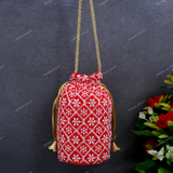 Drawstring Designer Potli Bag for Women