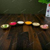 Brass Small Puja Bowl  - Set of 6