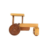 Wooden Handmade Road Roller Toy - Vintage Gulley