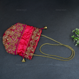 Rajasthani Potli Bag - Pink