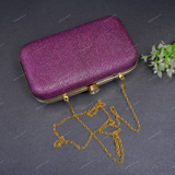 Glitter Clutch for Female - Purple