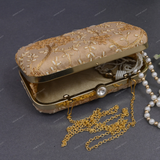 Women's Clutch - Beige