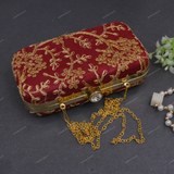 Women's Clutch - Maroon