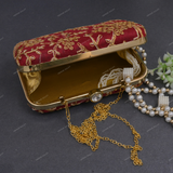 Women's Clutch - Maroon