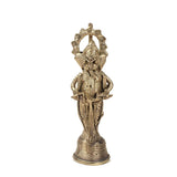 Brass Dhokra Lord Ganesha Idol I Set of 5 I Combo I Miniature - Vintage Gulley