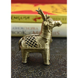 Brass Dhokra Deer I Home Decor I Interior I Handcrafted I Handmade I Artwork - Vintage Gulley