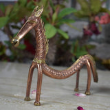 Brass Tribal Antique Animal Horse - Vintage Gulley