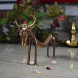 Brass Tribal Cow - Vintage Gulley