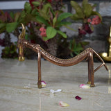 Brass Tribal Cow - Vintage Gulley