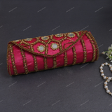 Round Clutch Clutch for Female - Pink