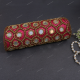 Round Clutch Clutch for Female - Pink