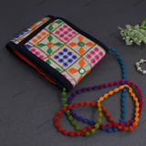 Rajasthani Embroidered Mobile Bag  - Multicolor