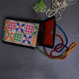 Rajasthani Embroidered Mobile Bag  - Multicolor