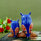 Metal Idol Owl  - bLUE