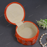 Embroidery Bangle Box Organizer - Orange