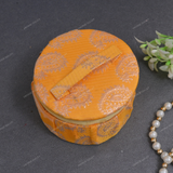 Embroidery Bangle Box Organizer - Yellow