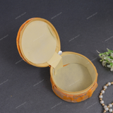 Embroidery Bangle Box Organizer - Yellow