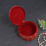 Embroidery Bangle Box Organizer - Red