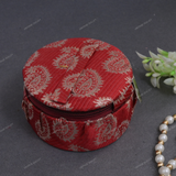 Embroidery Bangle Box Organizer - Maroon