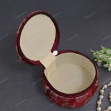 Embroidery Bangle Box Organizer - Maroon