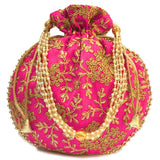 Women's Ethnic Rajasthani Potli Bag - Set of 6 - Vintage Gulley