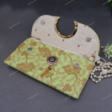 Clutch Hand Bag For Women - Green