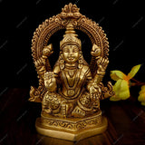 Brass Laxmi Saraswati Ganesha Kuber Idol