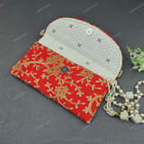 Rajasthani Embroidered Bag - Red