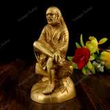 Brass Sai Baba Statue