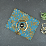 Rajasthani Embroidered Bag - Light Blue