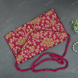 Rajasthani Embroidered Bag Big - Pink