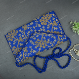 Rajasthani Embroidered Bag Big - Blue