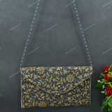 Rajasthani Embroidered Bag Big - Grey