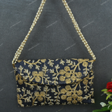 Rajasthani Embroidered Bag - Blue