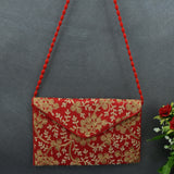 Rajasthani Embroidered Bag Big - Red