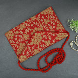 Rajasthani Embroidered Bag Big - Red