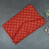 Rajasthani Zari Embroidered Bag - Red