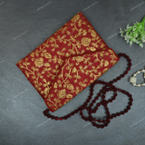Rajasthani Embroidered Bag Big - Maroon