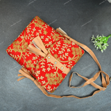Rajasthani Designer Sling Bag For Women - Red