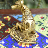 Brass Cow and Calf for Pooja and Home Decorative | Kaamdhenu