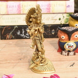Brass Little Krishna Idol
