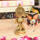 Brass Little Krishna Idol
