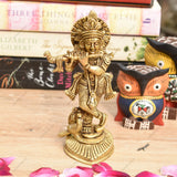 Brass Little Krishna Idol