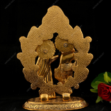 Metal Standing Radha Krishna for Puja and Home Decor