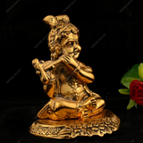 Metal Balgopal Krishna for Puja and Home Decor