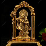 White Metal Radha Krishna for Puja and Home Decor