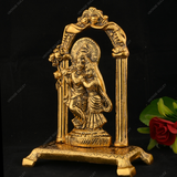 White Metal Radha Krishna for Puja and Home Decor